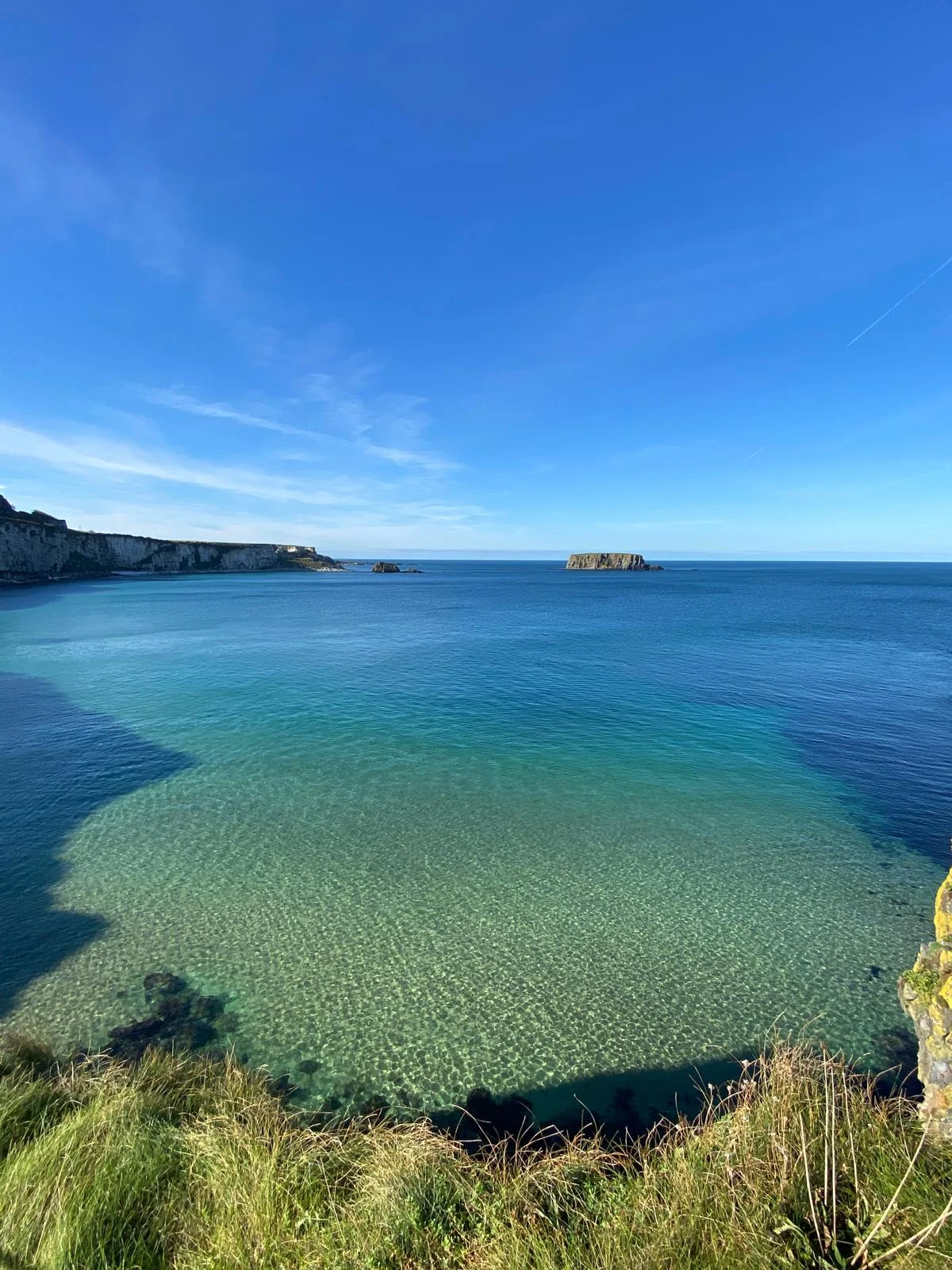 view out to sea, calm waters